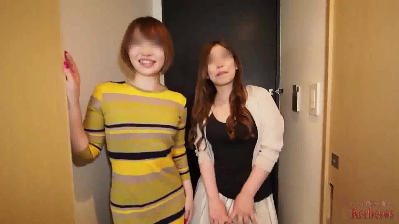 【無・人妻】不倫相手はまさかの**友!?美人妻のエロ過ぎるレズカラミを見せつけられて3Pに発展