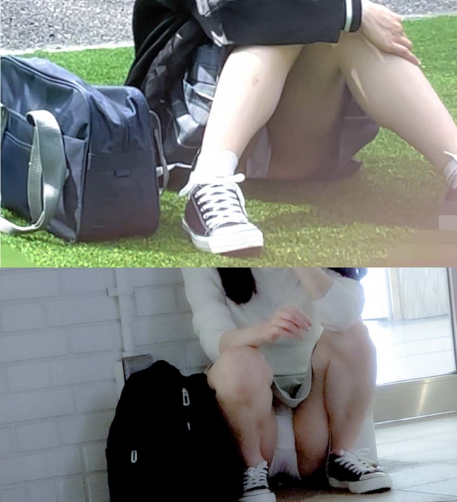 【2人分】街中でパンチラ発見。駅と公園で超粘着の****【街撮り/素人】 - FC2 동영상 성인
